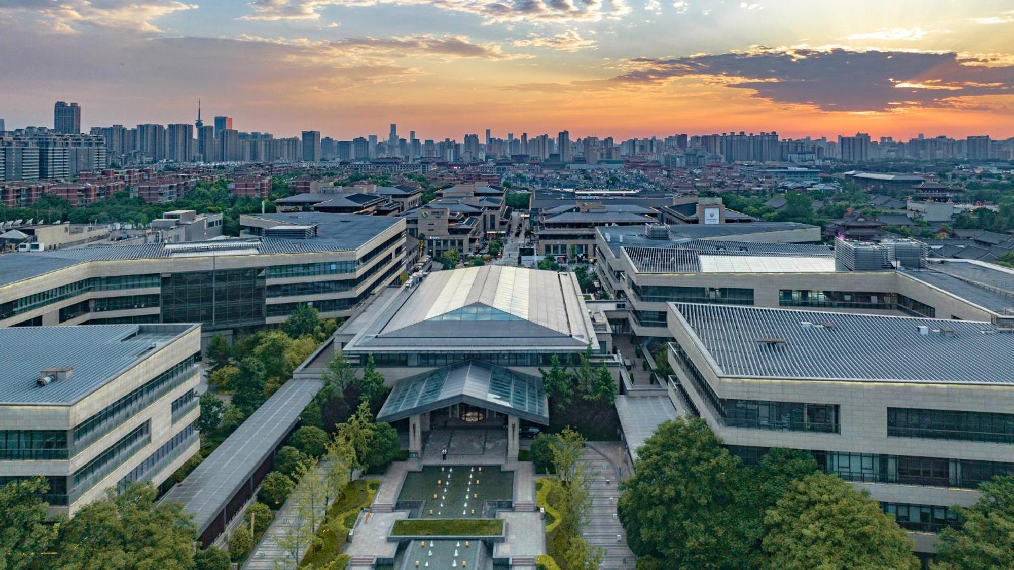Gran Melia Xi'An Hotel Сиан Екстериор снимка