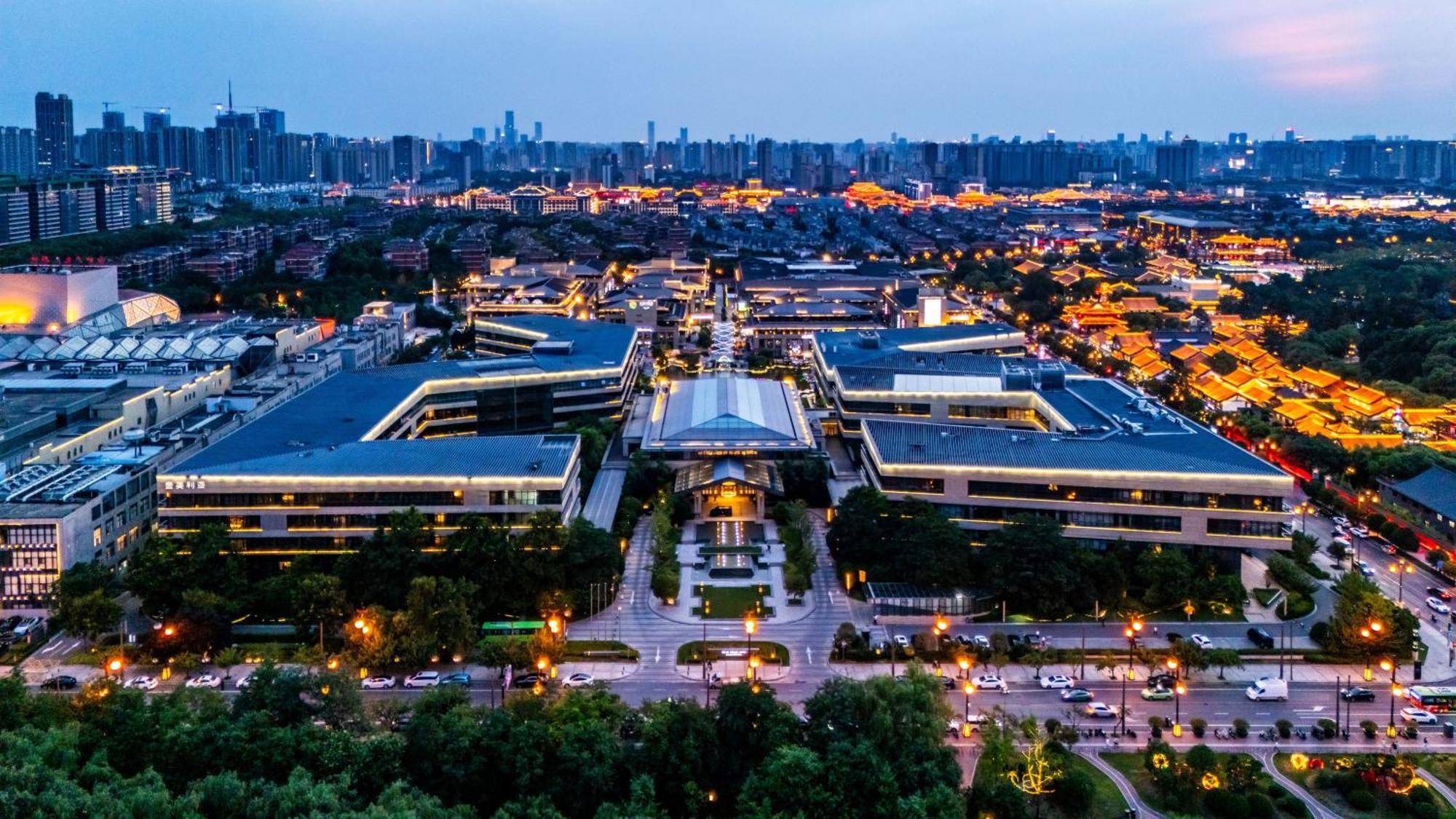 Gran Melia Xi'An Hotel Сиан Екстериор снимка